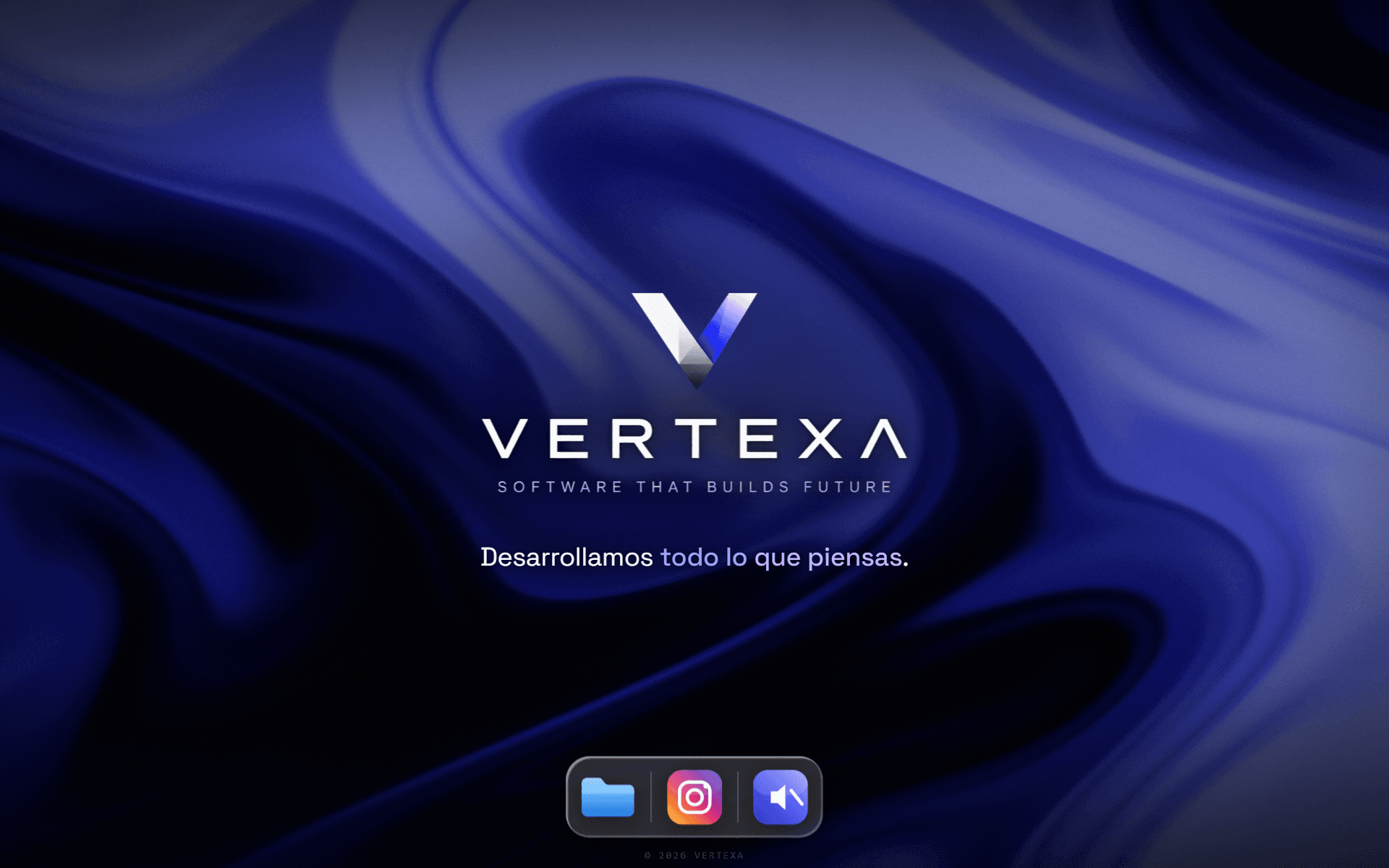 Vertexa funcionando